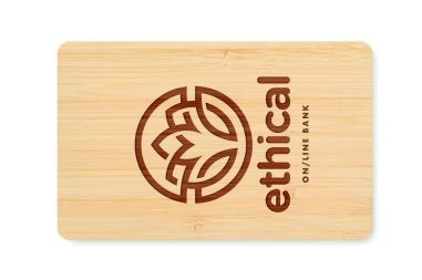 Tarjeta RFID carcasa bambú Ecológica...