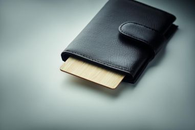 Tarjeta RFID carcasa bambú Ecológica...