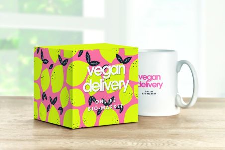 Caja carton taza sublimacion Ecológica Personalizada 7MO6207