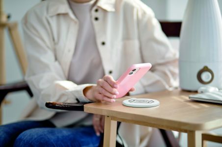 Cargador inalámbrico Ecológico Personalizado 7MO6250