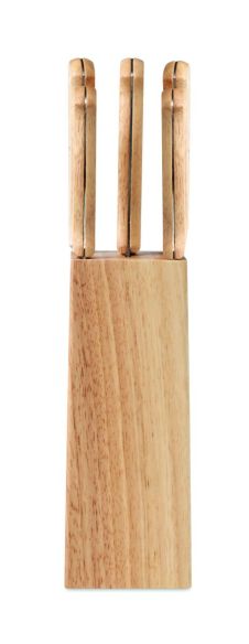 Juego cuchillos Ecológico Personalizado 7MO6308