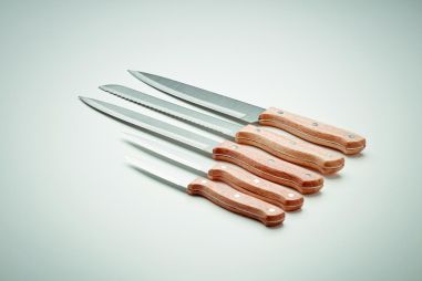 Juego cuchillos Ecológico Personalizado 7MO6308