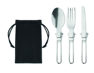 Set cubiertos camping 3 pcs Ecológico...