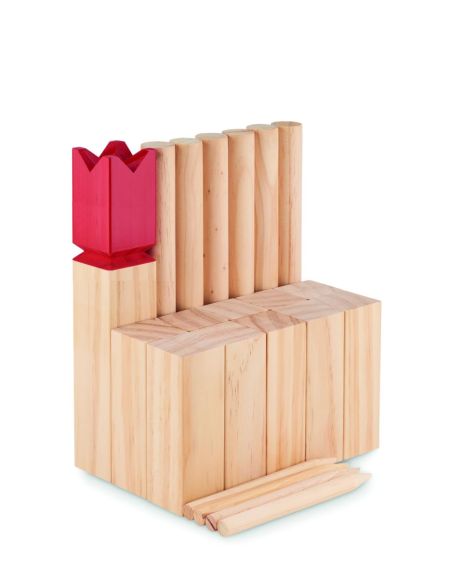 Juego de madera de pino Ecológico Personalizado 7MO6396