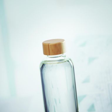 Botella 650 ml tapa de bambú Ecológica...