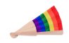 Abanico de madera rainbow Ecológico Personalizado 7MO6446 - Imagen 4