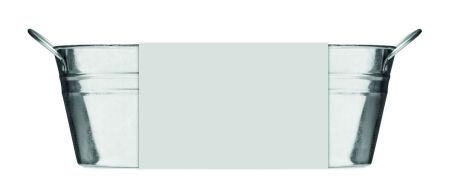 Maceta de zinc con 3 semillas Ecológica Personalizada 7MO6497