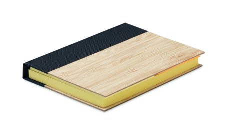 Notas adhesivas en funda bambú Ecológica Personalizada 7MO6529