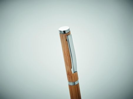 Bolígrafo de gel de bambú Ecológico Personalizado 7MO6558