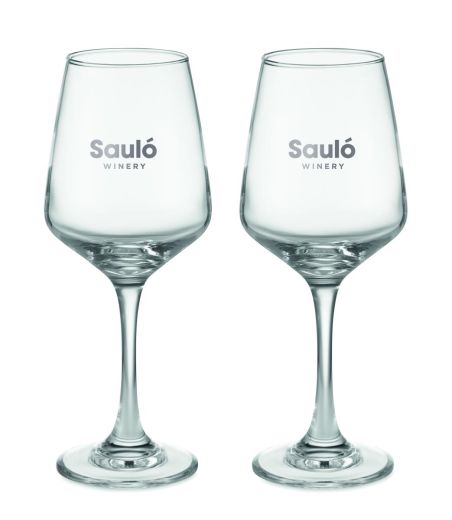 Juego de 2 copas de vino Ecológico Personalizado 7MO6643