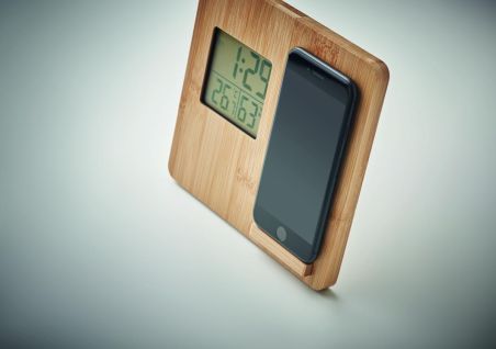 Estación meteorológica bambú Ecológica Personalizada 7MO6665