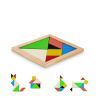 Rompecabezas Tangram de madera Ecológica Personalizada 7MO6693 - Imagen 1