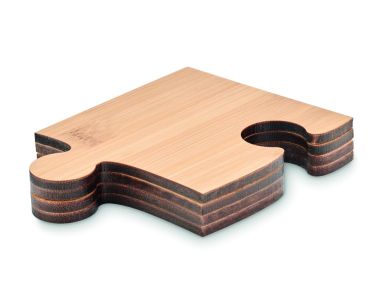 Set de 4 posavasos tipo puzle Ecológico...