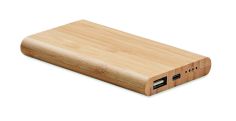Power bank de bambú 4000 mAh Ecológico Personalizado 7MO6814 - Producto ecológico