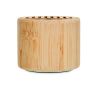Altavoz redondo de bambú Ecológico Personalizado 7MO6818 - Imagen 1