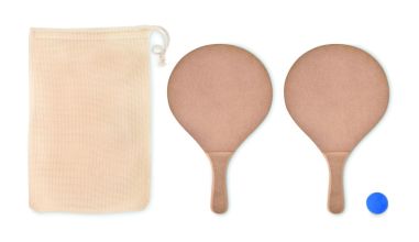 Juego de tenis de playa Ecológico Personalizado...