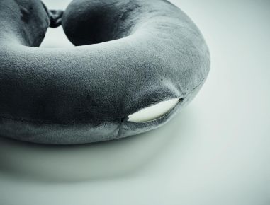 Almohada de viaje en RPET 210D Ecológica...