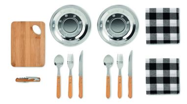 Set picnic 2 personas en bolsa Ecológica...