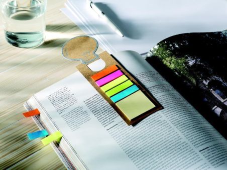 Punto de libro con marcadores Ecológico Personalizado 7MO7804