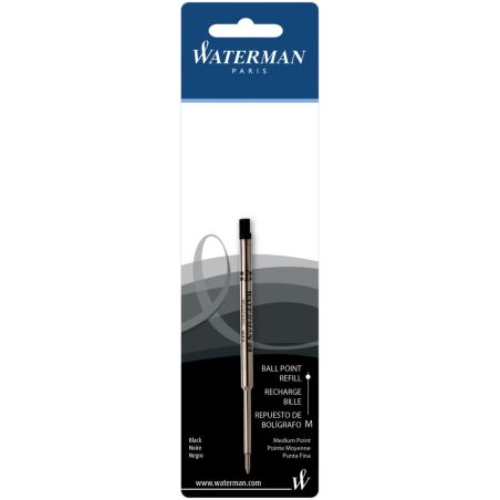 Waterman recambio de bolígrafo (tinta negra) Ecológico Personalizado 6420006