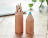Estuche madera de 6 lápices Ecológica Personalizada 7MO9875 - Imagen 4