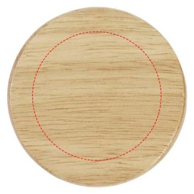 Posavasos de madera con abrebotellas Ecológico...