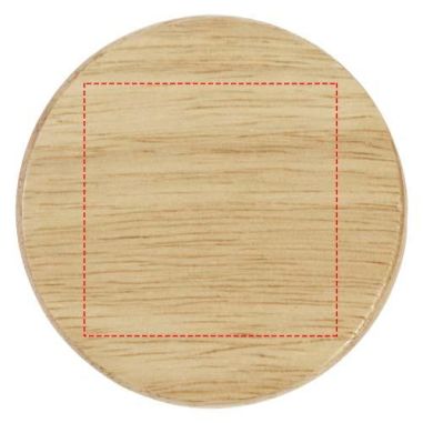 Posavasos de madera con abrebotellas Ecológico...