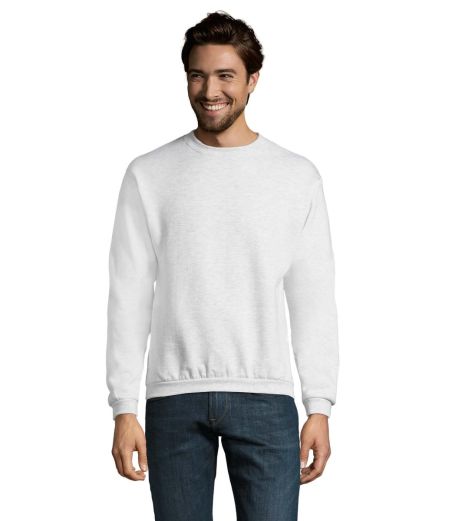 Sudadera hombre 260 g/m² algodón poliéster canalé