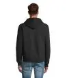 Sudadera capucha cremallera hombre 280g bolsillos YKK - Imagen 2