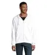 Sudadera capucha cremallera hombre 280g bolsillos YKK - Imagen 13