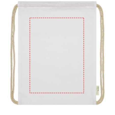 Mochila cuerdas algodón orgánico 140 g/m² 5 L