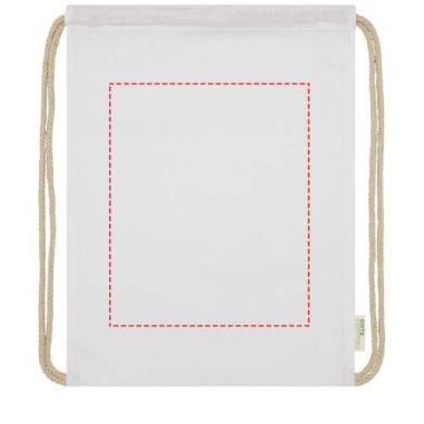 Mochila cuerdas algodón orgánico 140 g/m² 5 L