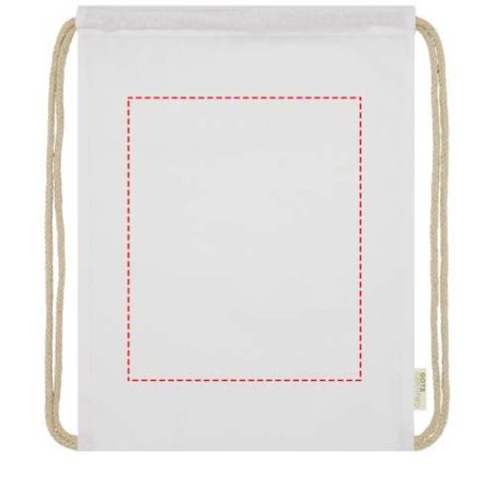 Mochila cuerdas algodón orgánico 140 g/m² 5 L
