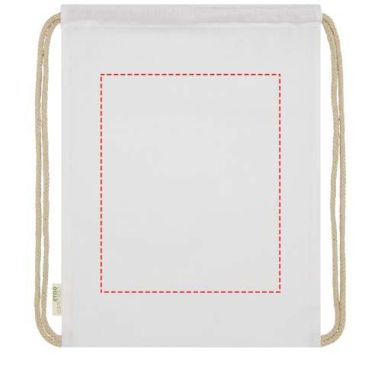 Mochila cuerdas algodón orgánico 140 g/m² 5 L