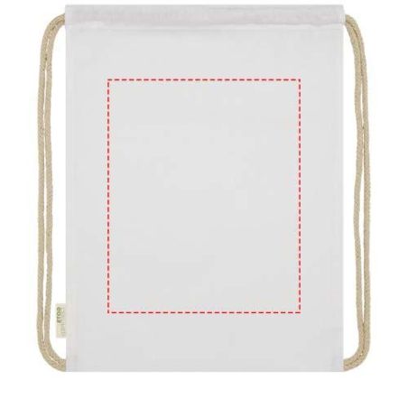 Mochila cuerdas algodón orgánico 140 g/m² 5 L