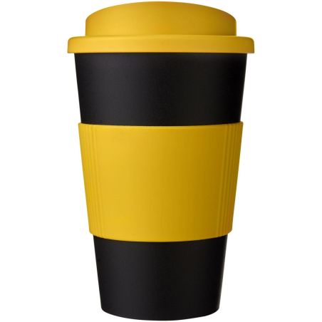 Vaso con aislamiento de 350 ml con agarradera Ecológico Personalizado 6220002