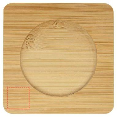 Dos tazas de vidrio de doble pared de 350 ml...