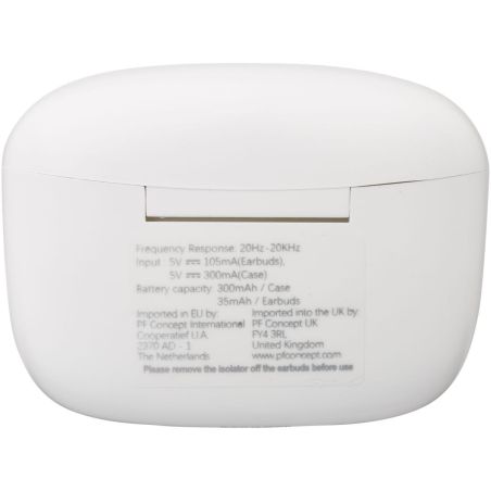 Auriculares inalámbricos con emparejamiento automático Ecológico Personalizado 6124290