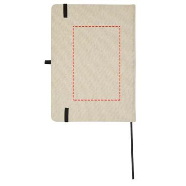 Libreta de tapa dura de algodón orgánico...
