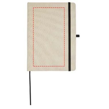 Libreta de tapa dura de algodón orgánico...