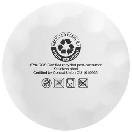 Bidón con aislamiento de acero inoxidable reciclado de 500 ml con certificación RCS Ecológico Personalizado 6100790