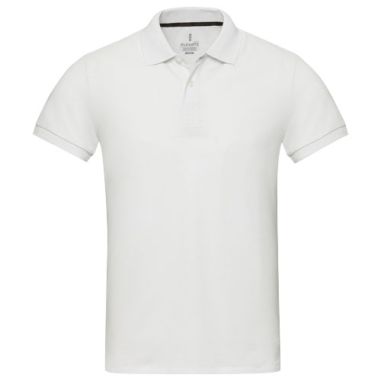 Polo de manga corta unisex con material...