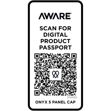 Gorra de material reciclado de cinco paneles...