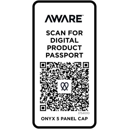 Gorra de material reciclado de cinco paneles Aware™ Ecológica Personalizada 637541