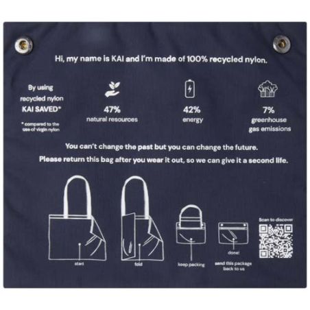 Bolsa Tote circular reciclada GRS Ecológica Personalizada 6120713