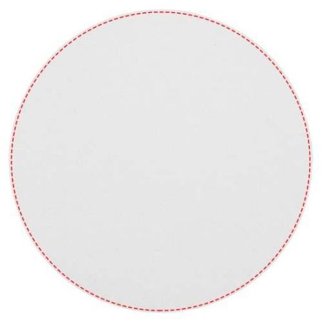 Libreta con notas adhesivas de material reciclado en forma de círculo Ecológica Personalizada 6210184