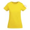 Camiseta de manga corta para mujer algodón orgánico Ecológica Personalizada 6R6699 - Imagen 26