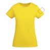 Camiseta de manga corta para mujer algodón orgánico Ecológica Personalizada 6R6699 - Imagen 27