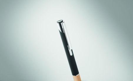 Bolígrafo aluminio con bambú Ecológico Personalizado 7MO2159