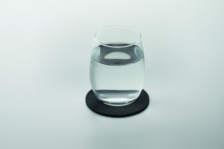 Posavasos redondo fieltro RPET Ecológico Personalizado 7MO2356